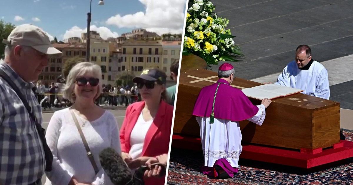 Người Mỹ dự tang lễ Giáo hoàng Francis: Một buổi lễ “tràn ngập niềm vui và sự bình yên”